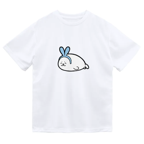 うさらし_blue ドライTシャツ