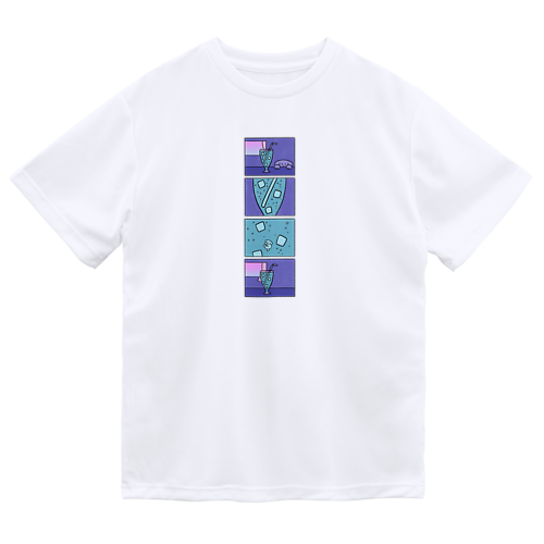 真夜中のメロンソーダ Dry T-Shirt