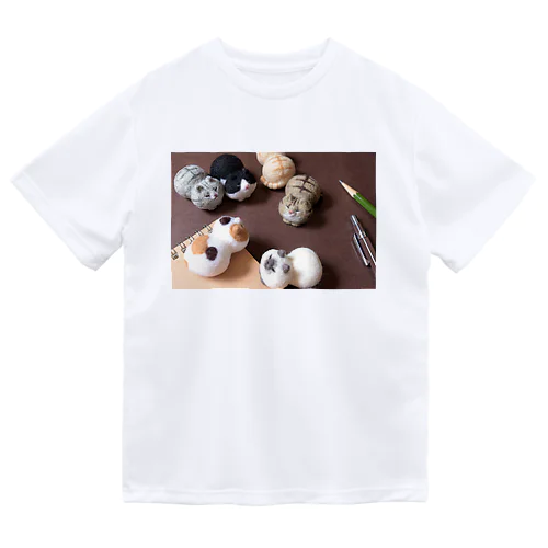 戯れまめねこ Dry T-Shirt