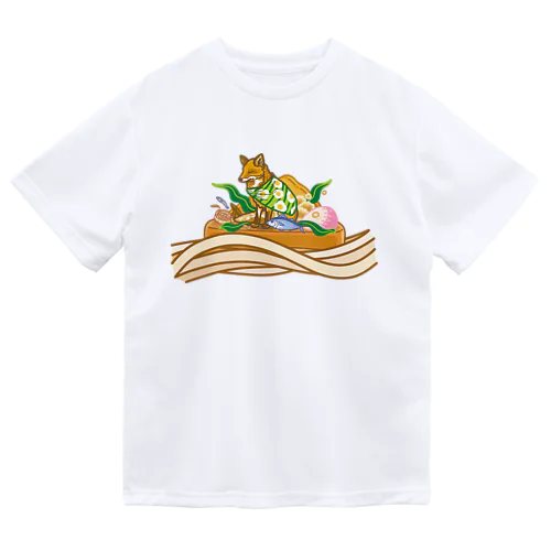 きつねうどん ドライTシャツ