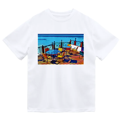 海沿いのレストラン Dry T-Shirt