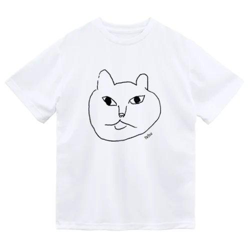 OINOE ねこ （黒） ドライTシャツ