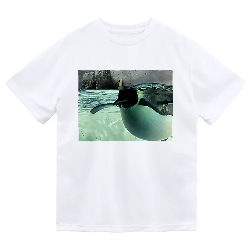 コウテイペンギン　写真　リアル Dry T-Shirt
