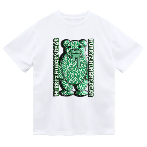Hurryz HUNGRY BEAR唐草 Dry T-Shirt