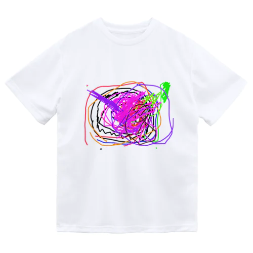 りちゃ画伯のお絵描き01 ドライTシャツ