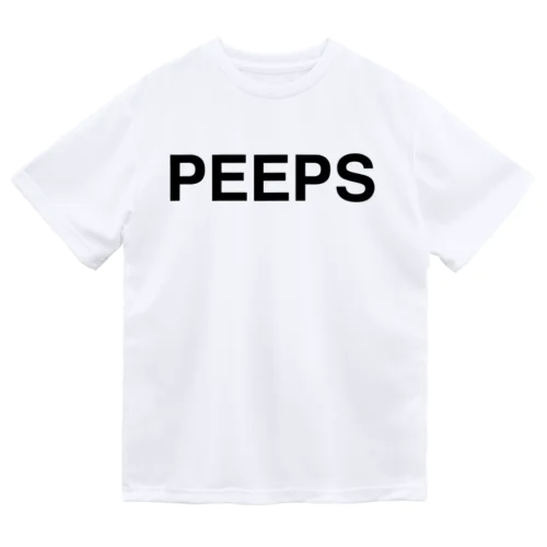 PEEPS-ピープス- ドライTシャツ