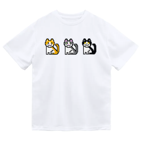 ハチワレ猫ちゃんズ ドライTシャツ