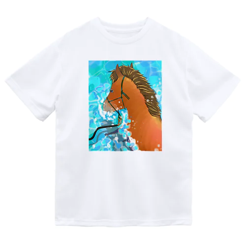 夏の与那国馬 Dry T-Shirt