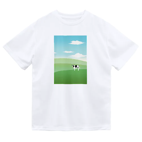 のんびり牛さん Dry T-Shirt