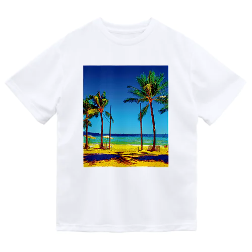 フィリピン ボラカイ島のビーチ ドライTシャツ