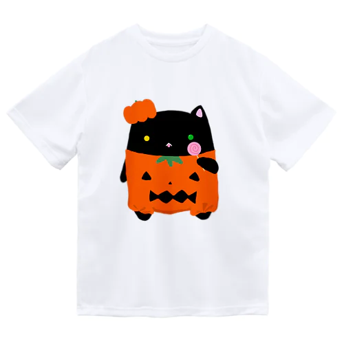 かぼちゃくろねこ Dry T-Shirt