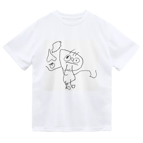 娘イラスト「ミニトマトちゃん」 ドライTシャツ