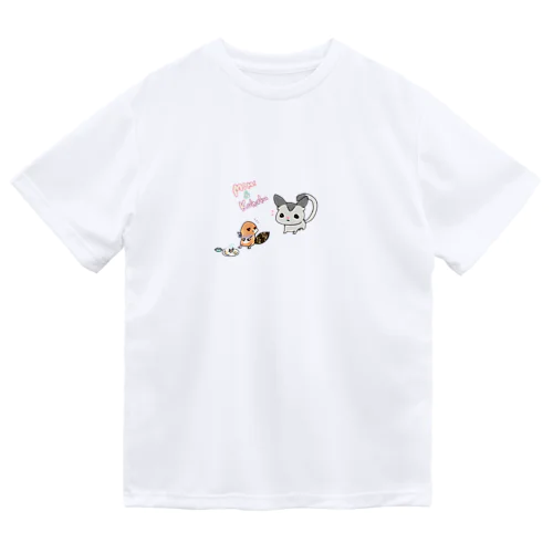 Mimi &Kohaku ごはん ドライTシャツ