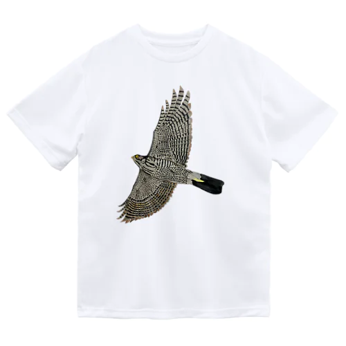 🪶猛禽類　ツミ　🦅 だぞっ‼️ Dry T-Shirt