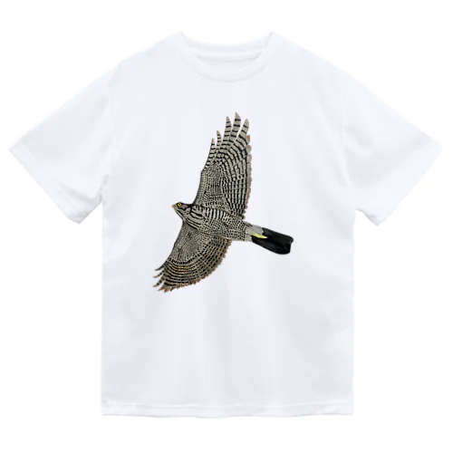 🪶猛禽類　ツミ　🦅 だぞっ‼️ ドライTシャツ