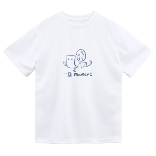 一旦momentくん Dry T-Shirt