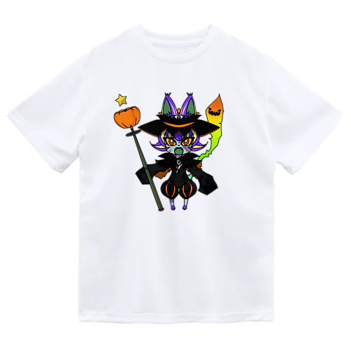 ハロウィンねこちゃん ドライTシャツ