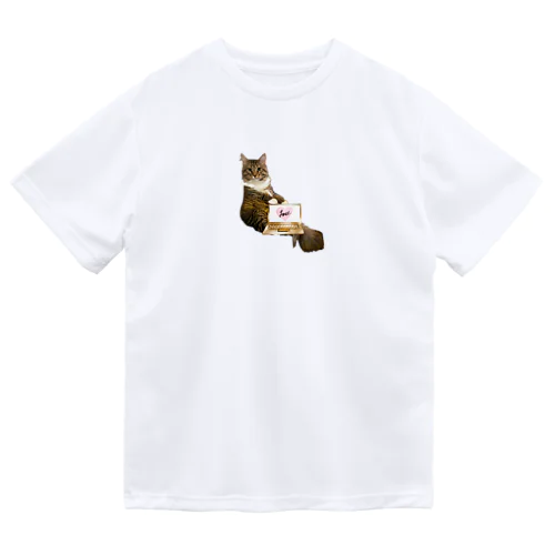 大きな猫ちゃん Dry T-Shirt