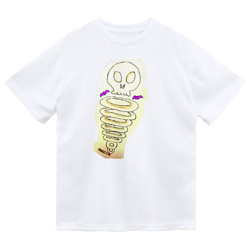 がいこつけむりん　オレンジ Dry T-Shirt