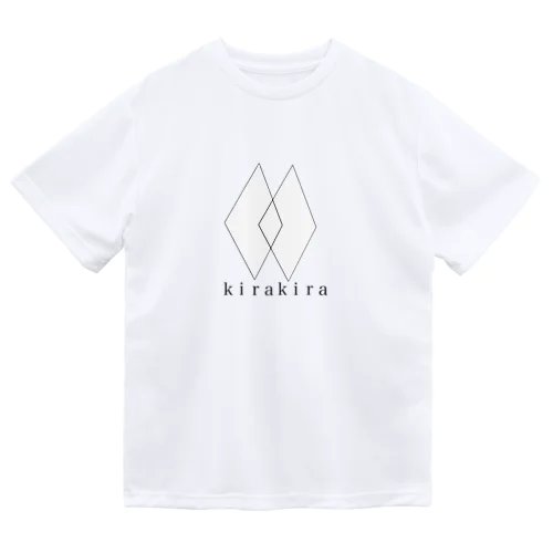 kirakira 白 ドライTシャツ