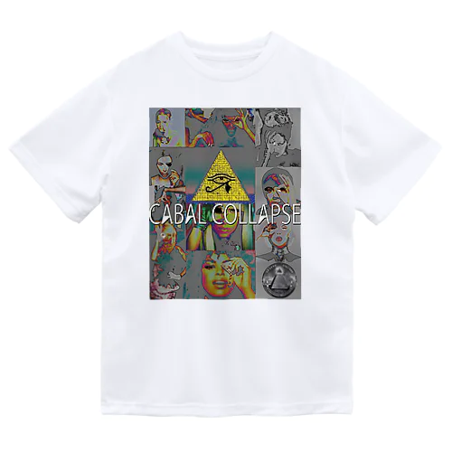 カバルの崩壊　CABAL COLLAPSE ドライTシャツ