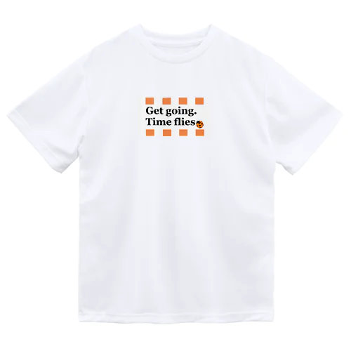 テントウムシピリオド（オレンジ）　Orange Ladybird ドライTシャツ