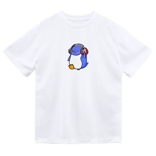 ペンギン(みゅーぺん青) ドライTシャツ