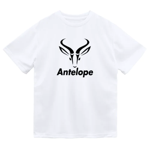 Antelop Black ロゴ ドライTシャツ