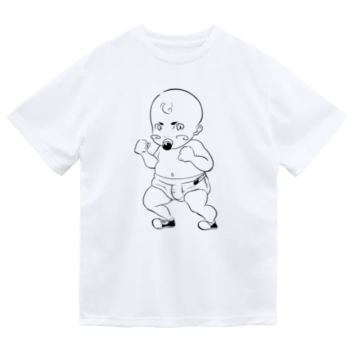 戦う赤ちゃん Dry T-Shirt