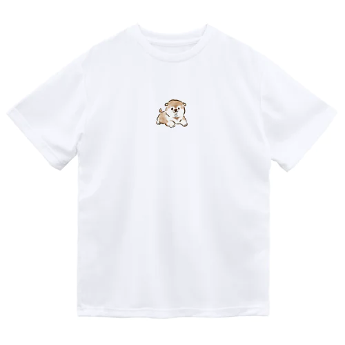 くつろぐ柴犬(子犬) ドライTシャツ