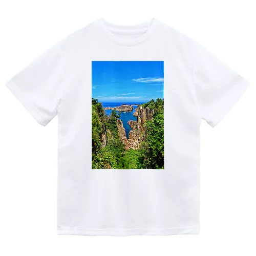 佐渡島・尖閣湾 ドライTシャツ