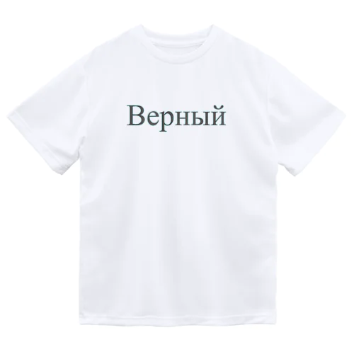 Верный ドライTシャツ