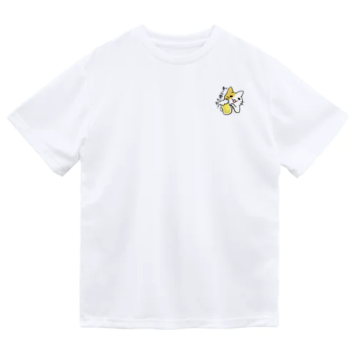 ギョーカイねこ「ビール党です！」 Dry T-Shirt