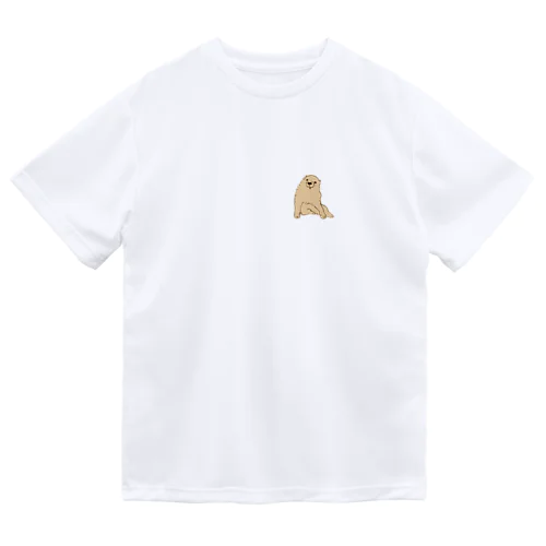 長沢芦雪　子犬（ワンポイント） Dry T-Shirt