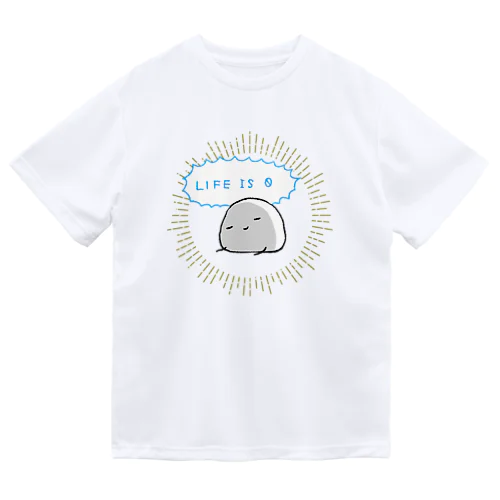 LIFE IS ０(ZERO) ドライTシャツ