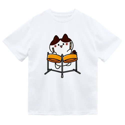 ダブルテナーパンねこ ドライTシャツ