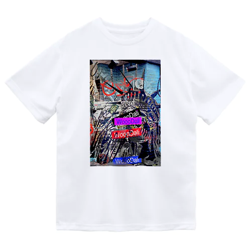 shibuya wall art wooodali ドライTシャツ