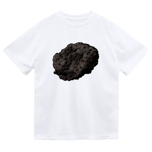 ゴツゴツの隕石 ドライTシャツ