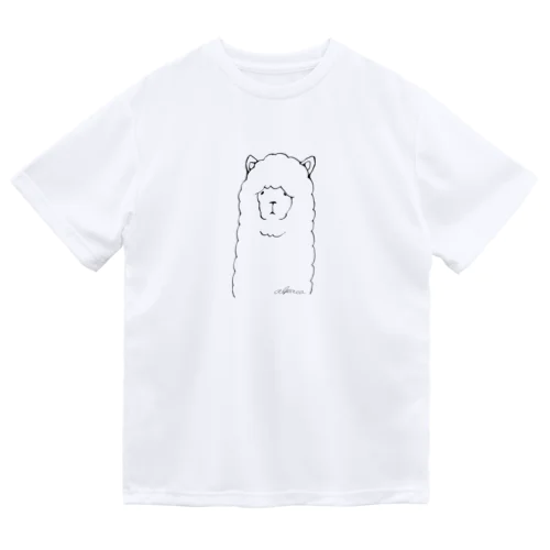 アルパカ線画 Dry T-Shirt