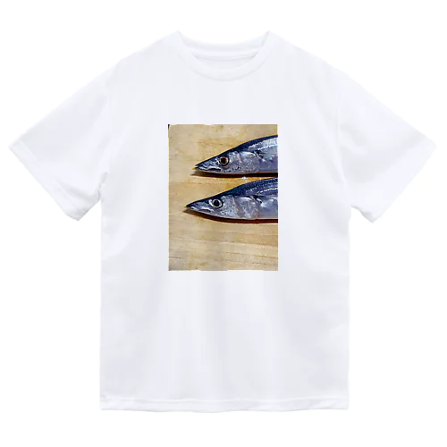 秋刀魚 ドライTシャツ