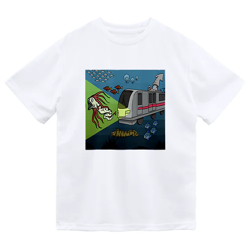 深海鉄道 Dry T-Shirt