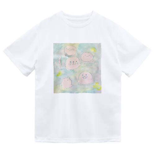 海の生き物フレーバー ドライTシャツ