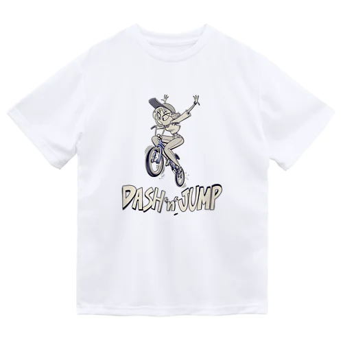 "DASH 'n' JUMP" ドライTシャツ