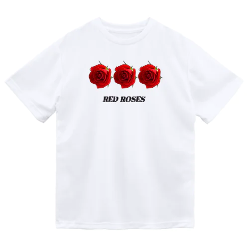 赤い薔薇_2111 Dry T-Shirt