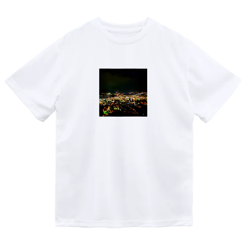 ～稲佐山の夜景を添えて～ ドライTシャツ