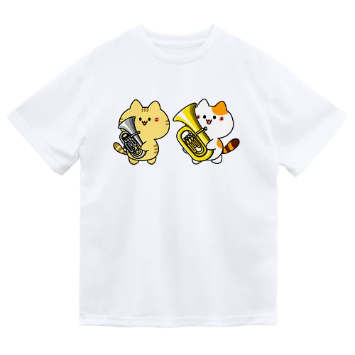 チューバ&ユーフォねこ Dry T-Shirt