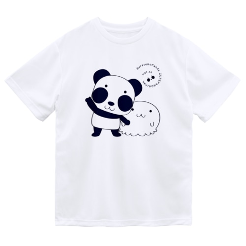 ズレぱんだちゃんなぞーと一緒 Dry T-Shirt