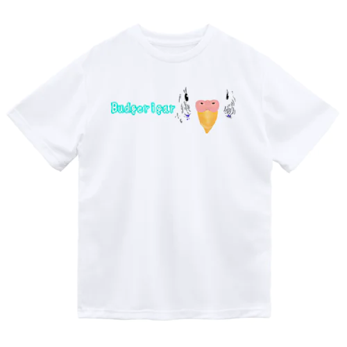 Budgerigar～セキセイインコ～ ドライTシャツ