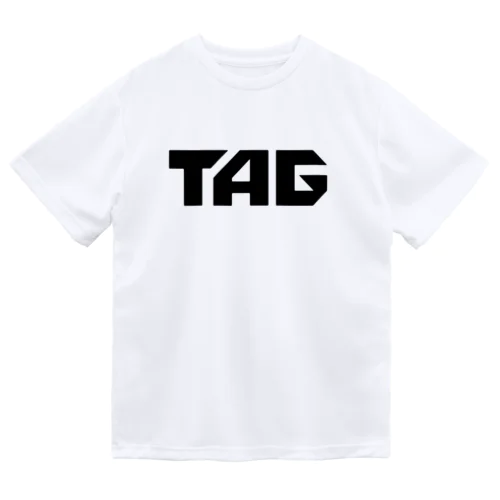 TAGスポーツTシャツ(黒ロゴ) Dry T-Shirt