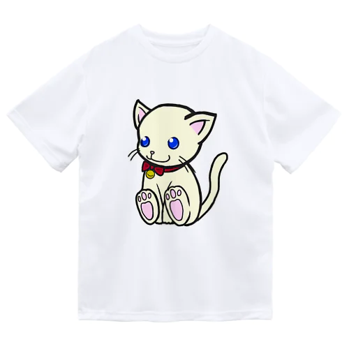 白猫 ドライTシャツ